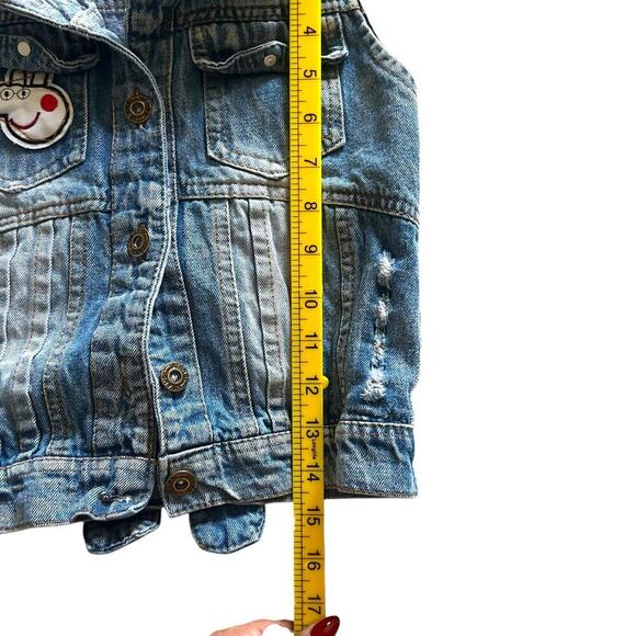 Peppa Pig Kids Denim Character Vest Blue Size XXL/US 8 - Picture 4 of 5